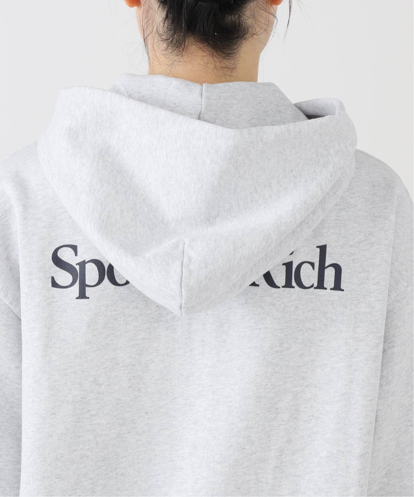 SPORTY&RICH スポーティ＆リッチ　アパルトモン　パーカー　新品 SPORTY&RICH/スポーティアンドリッチ】 YANKEES SERIF ZIP