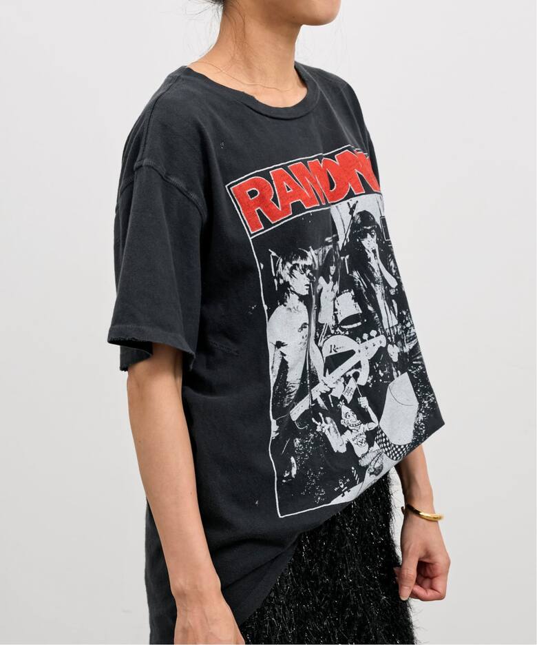 MADE WORN/メイド ウォン】 Ramones Tee（Tシャツ／カットソー）｜L  
