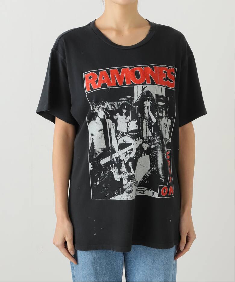 MADE WORN/メイド ウォン】 Ramones Tee（Tシャツ／カットソー）｜L 