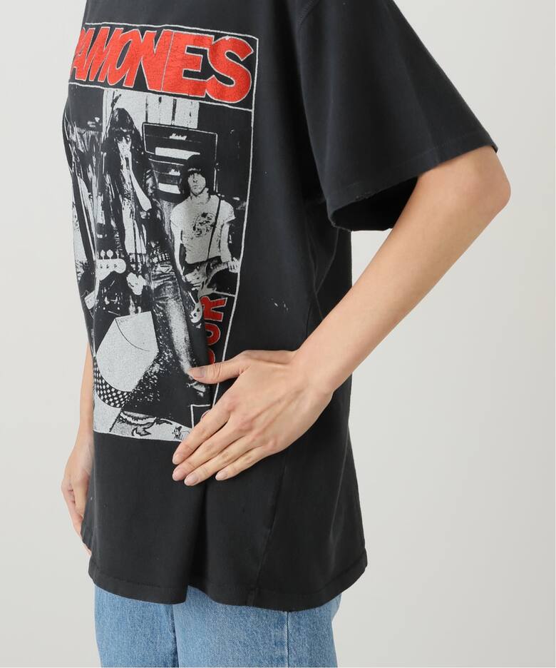 MADE WORN/メイド ウォン】 Ramones Tee（Tシャツ／カットソー）｜L  