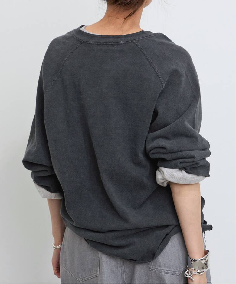 REMI RELIEF/レミ レリーフ】 HENLEY NECK PRINT TEE（Tシャツ 