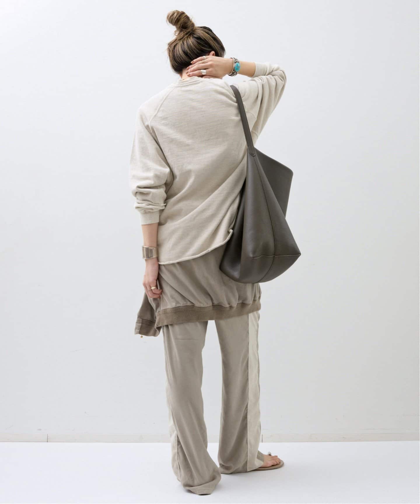 REMI RELIEF/レミ レリーフ】 HENLEY NECK PRINT TEE（Tシャツ