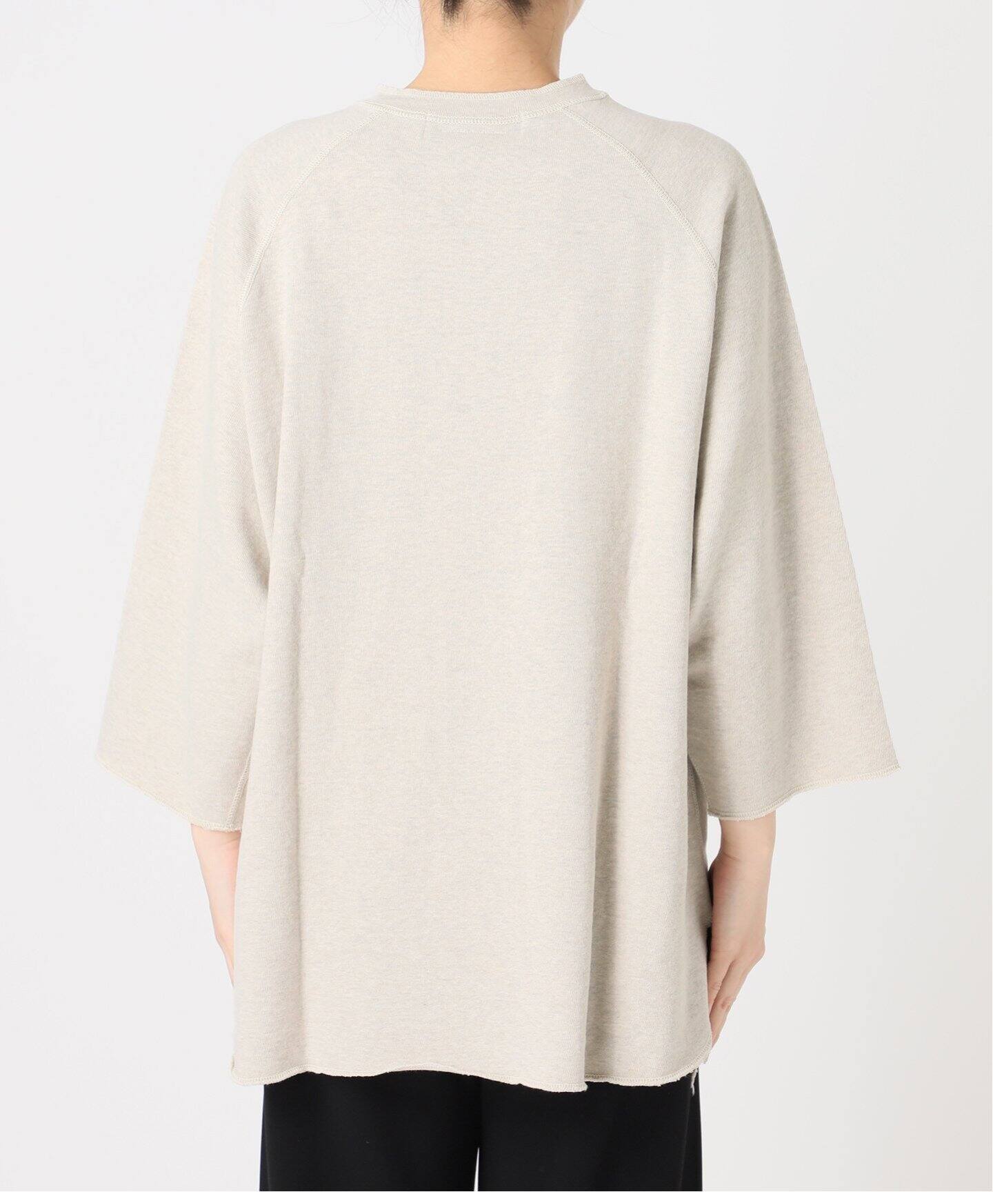 REMI RELIEF/レミ レリーフ】 HENLEY NECK PRINT TEE（Tシャツ