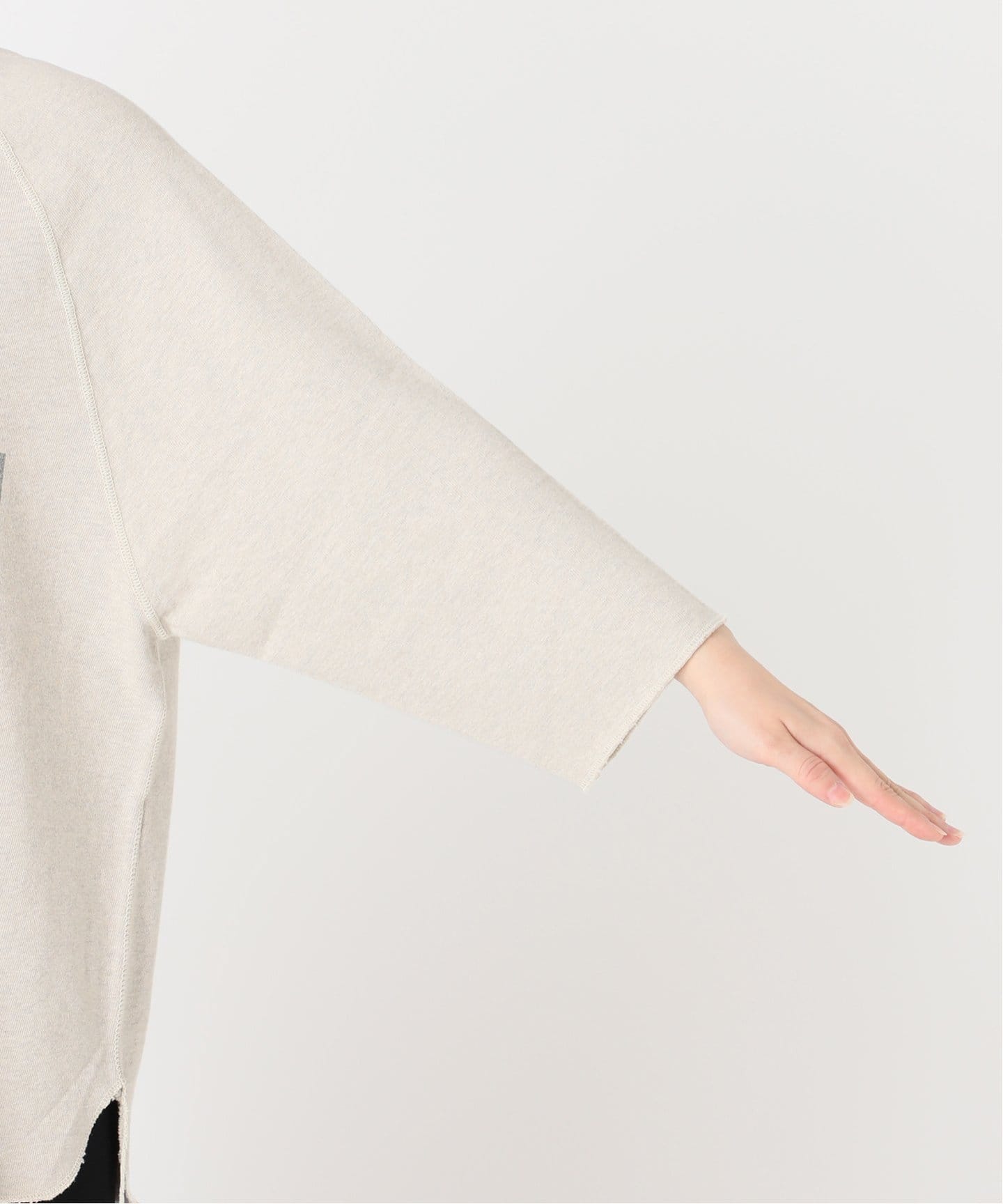 【REMI RELIEF】 HENLEY NECK PRINT TEE REMI RELIEF/レミ レリーフ】 HENLEY NECK PRINT TEE（Tシャツ