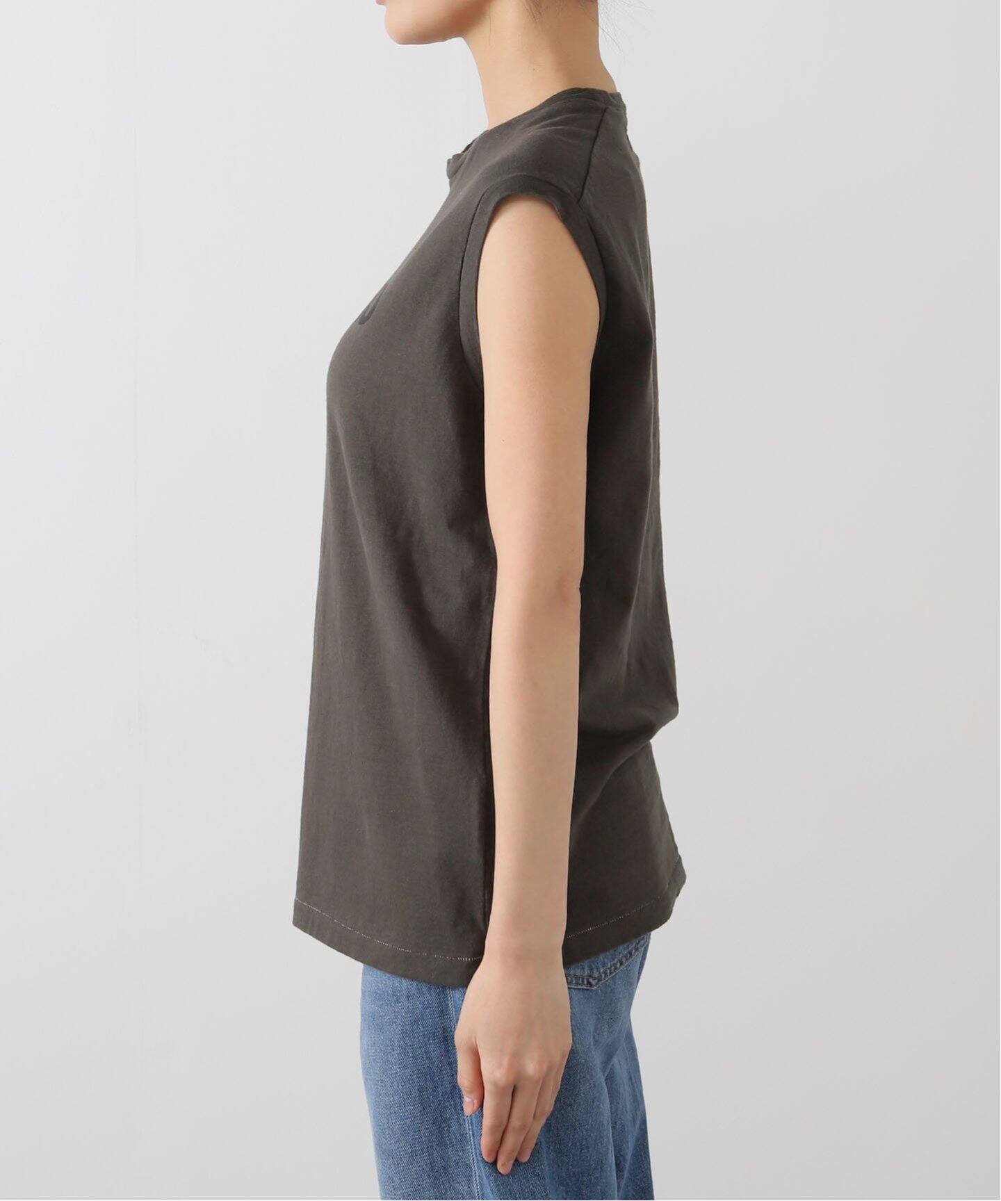 MADISON BLUE/マディソン ブルー】 HELLO NOSLEEVE TEE（Tシャツ 