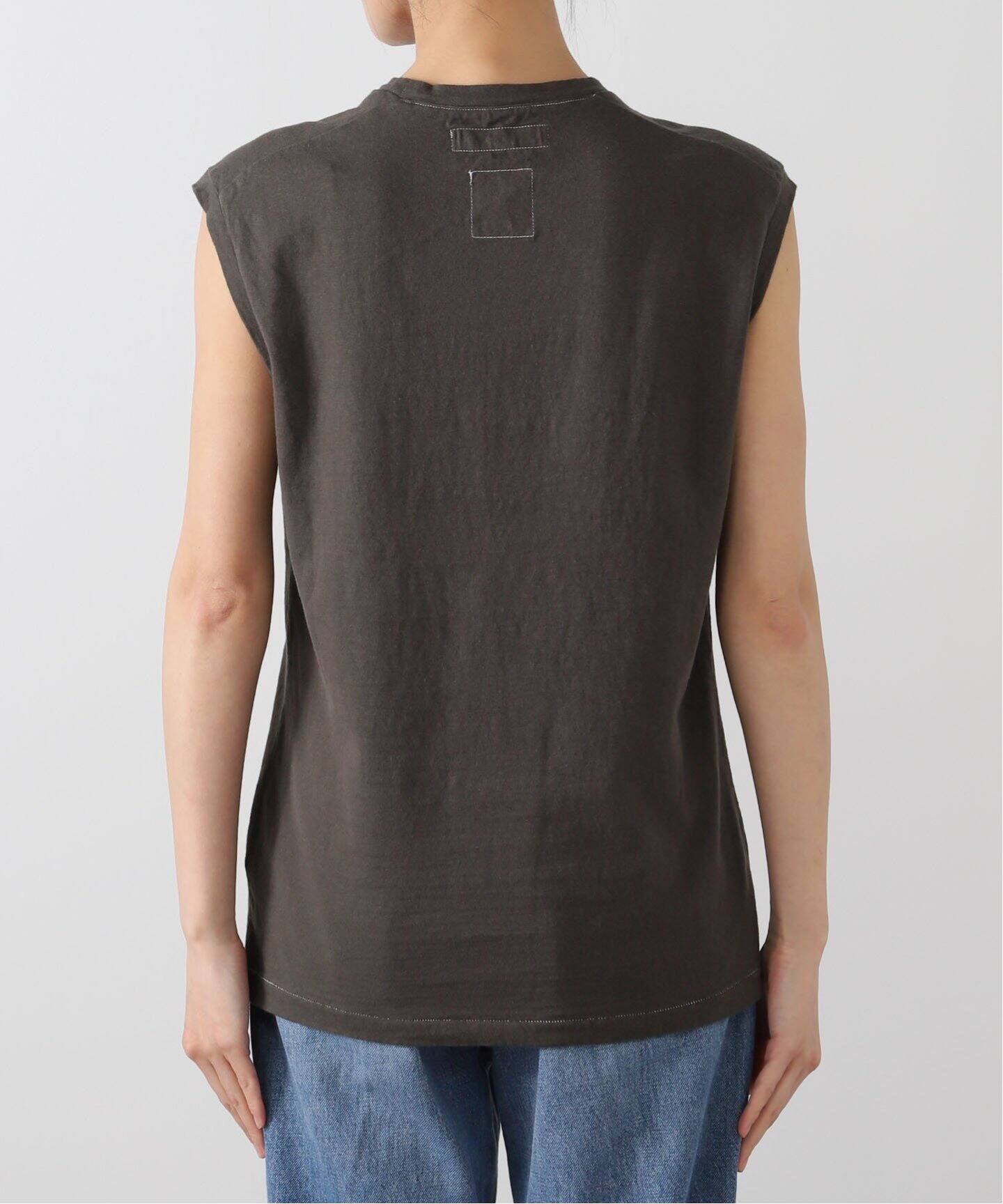 MADISON BLUE/マディソン ブルー】 HELLO NOSLEEVE TEE（Tシャツ 