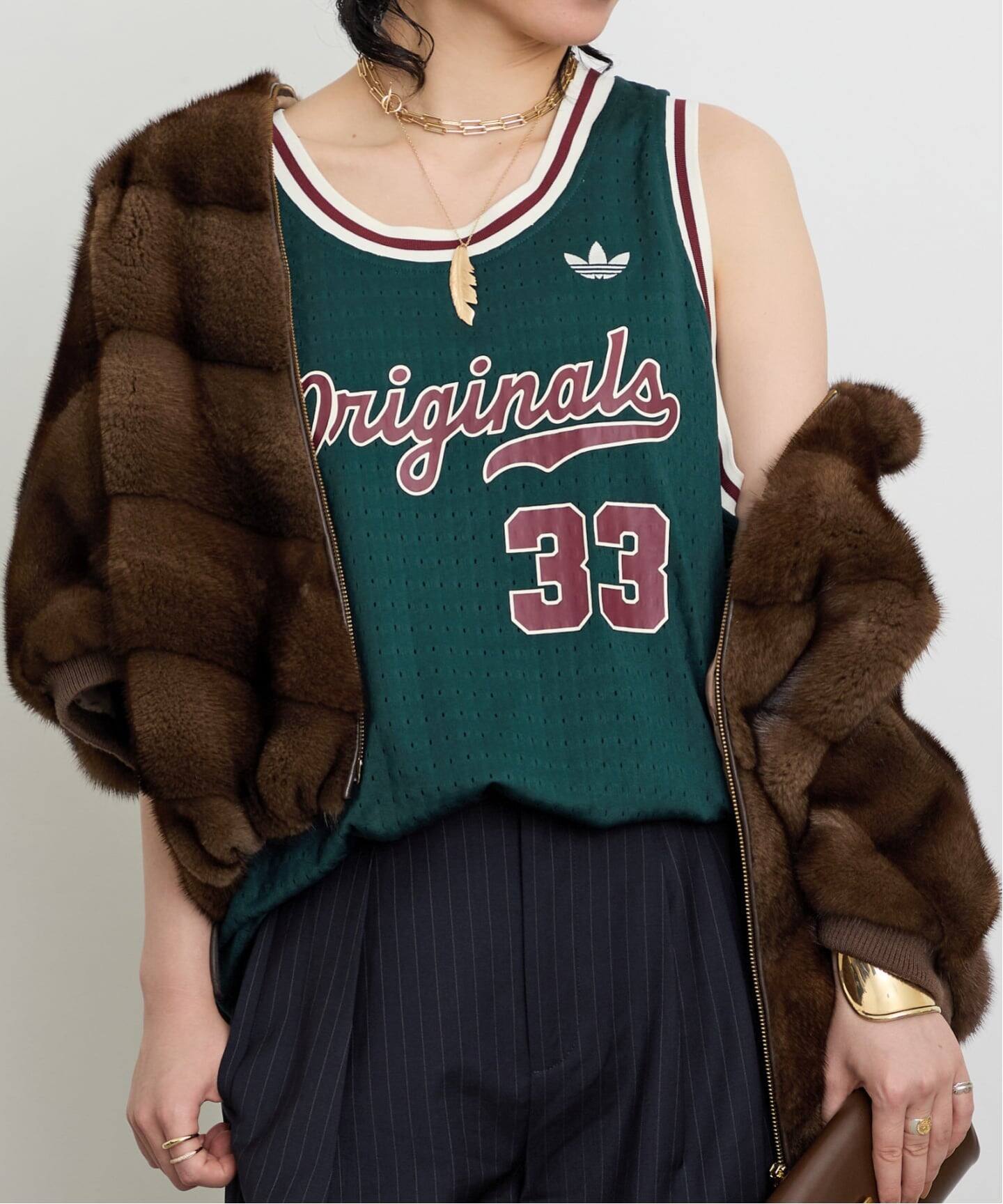 ADIDAS/アディダス】 JERSEY TANK（タンクトップ）｜L'Appartement