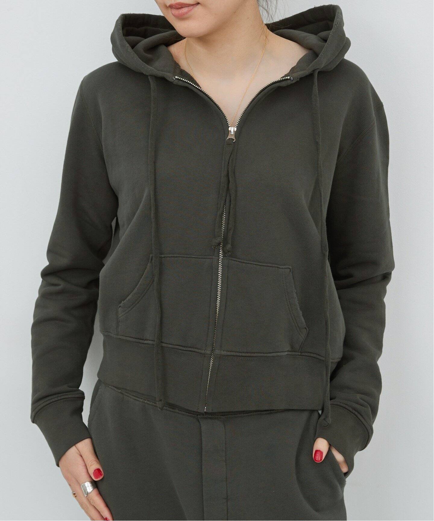 NILI LOTAN/ニリ ロタン】 CALLIE ZIP UP HOODIE（パーカー）｜L  