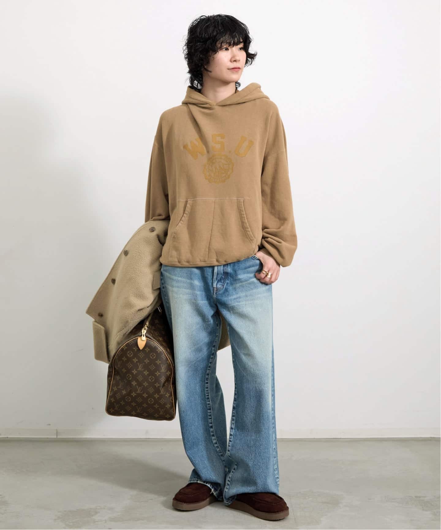 トップス L'Appartement REMI RELIEF Cape Sweat Remi Relief Hooded Sweat Green – Frans Boone Store
