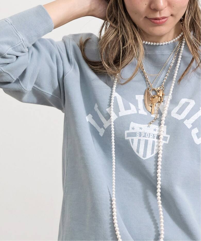 REMI RELIEF/レミ レリーフ】 ILLINOIS SWEAT（スウェット）｜L  