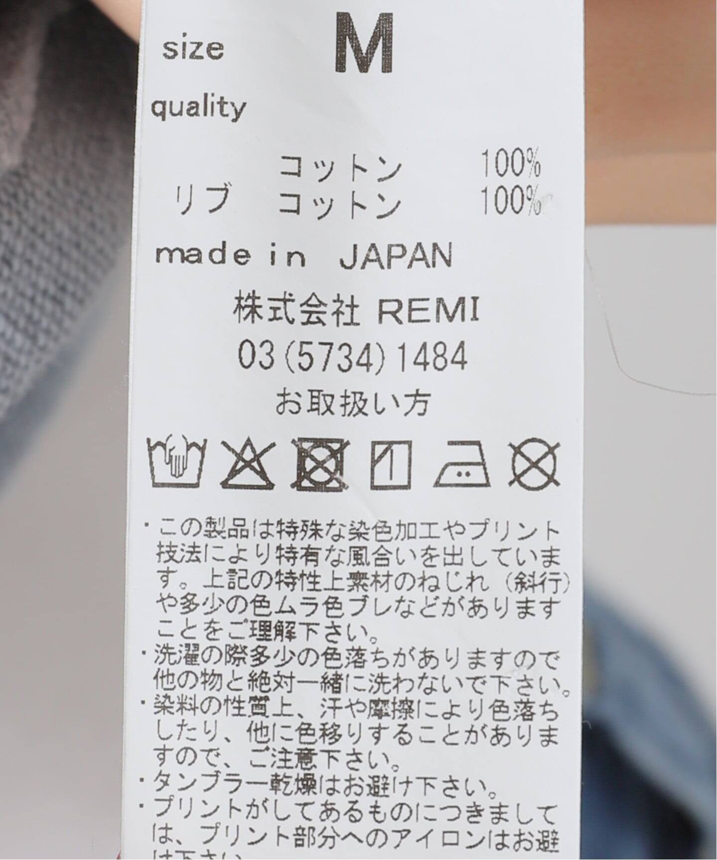 REMI RELIEF/レミ レリーフ】 ILLINOIS SWEAT（スウェット）｜L