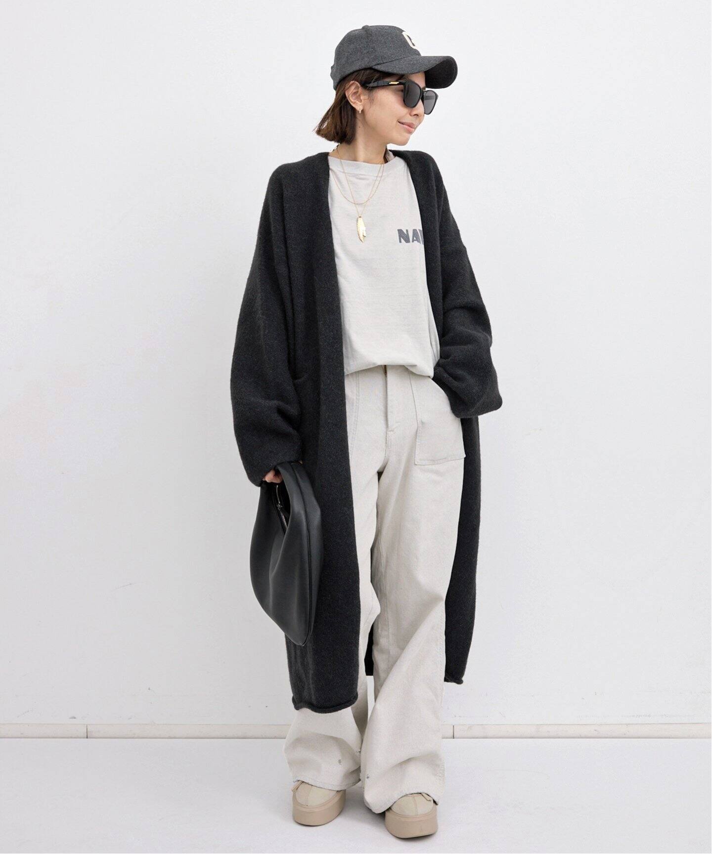 REMI RELIEF/レミ レリーフ】 LONG SLEEVE TEE（Tシャツ／カットソー  