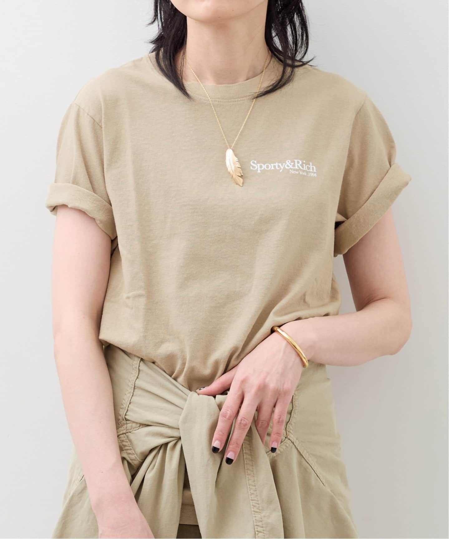 SPORTY&RICH/スポーティアンドリッチ】 HWCNY T-SHIRT（Tシャツ
