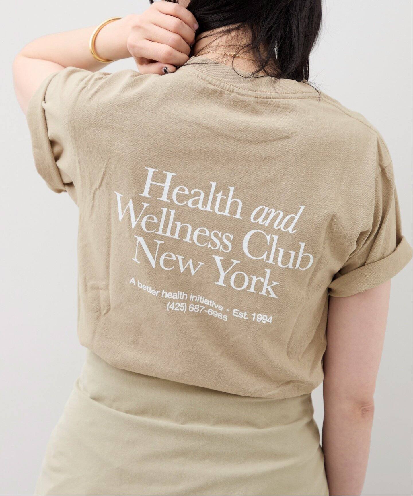 SPORTY&RICH/スポーティアンドリッチ】 HWCNY T-SHIRT（Tシャツ 