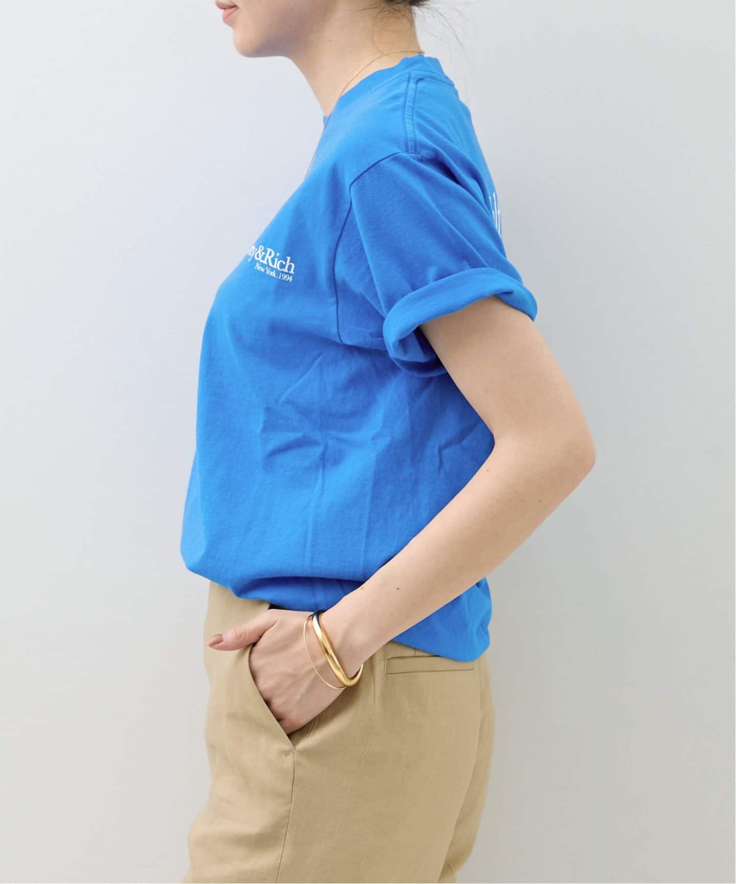 L'Appartement SPORTY&RICH Tシャツ SPORTY&RICH/スポーティアンドリッチ】 HEALTH IS WEALTH T