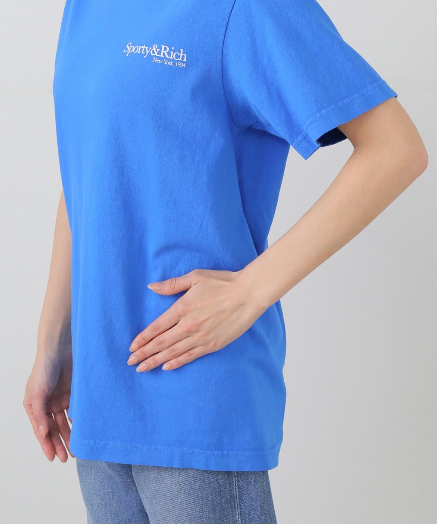 SPORTY&RICH/スポーティアンドリッチ】 HEALTH IS WEALTH T-SHIRT（T