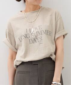 AMERICANA/アメリカーナ】 Graphic T-shirt（Tシャツ／カットソー）｜L 