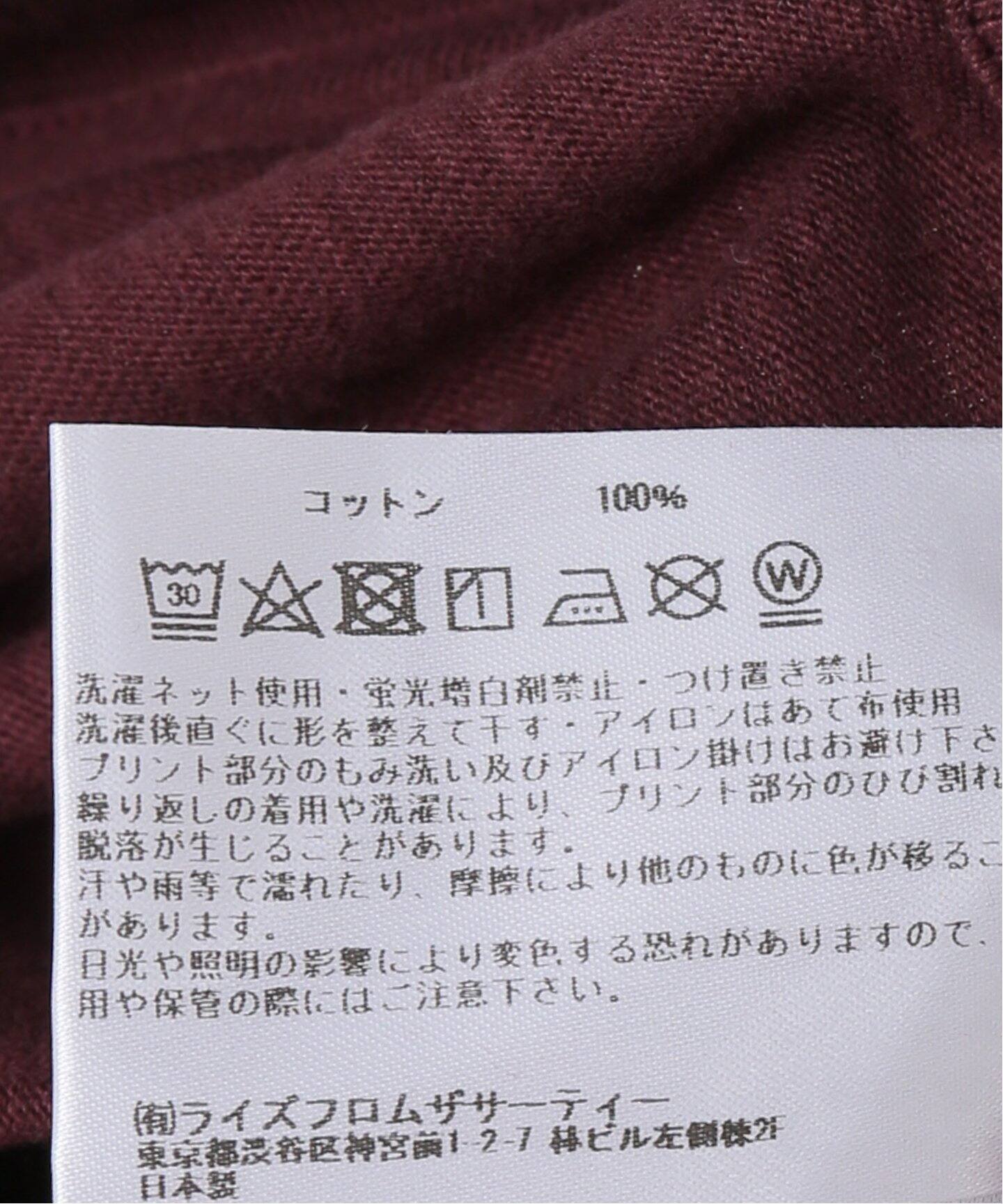 AMERICANA/アメリカーナ】 Graphic T-shirt（Tシャツ／カットソー）｜L