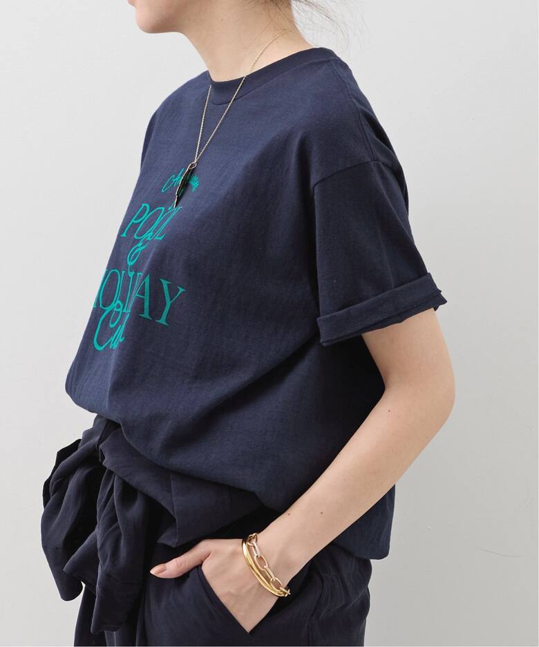 AMERICANA/アメリカーナ】 Graphic T-shirt（Tシャツ／カットソー）｜L  