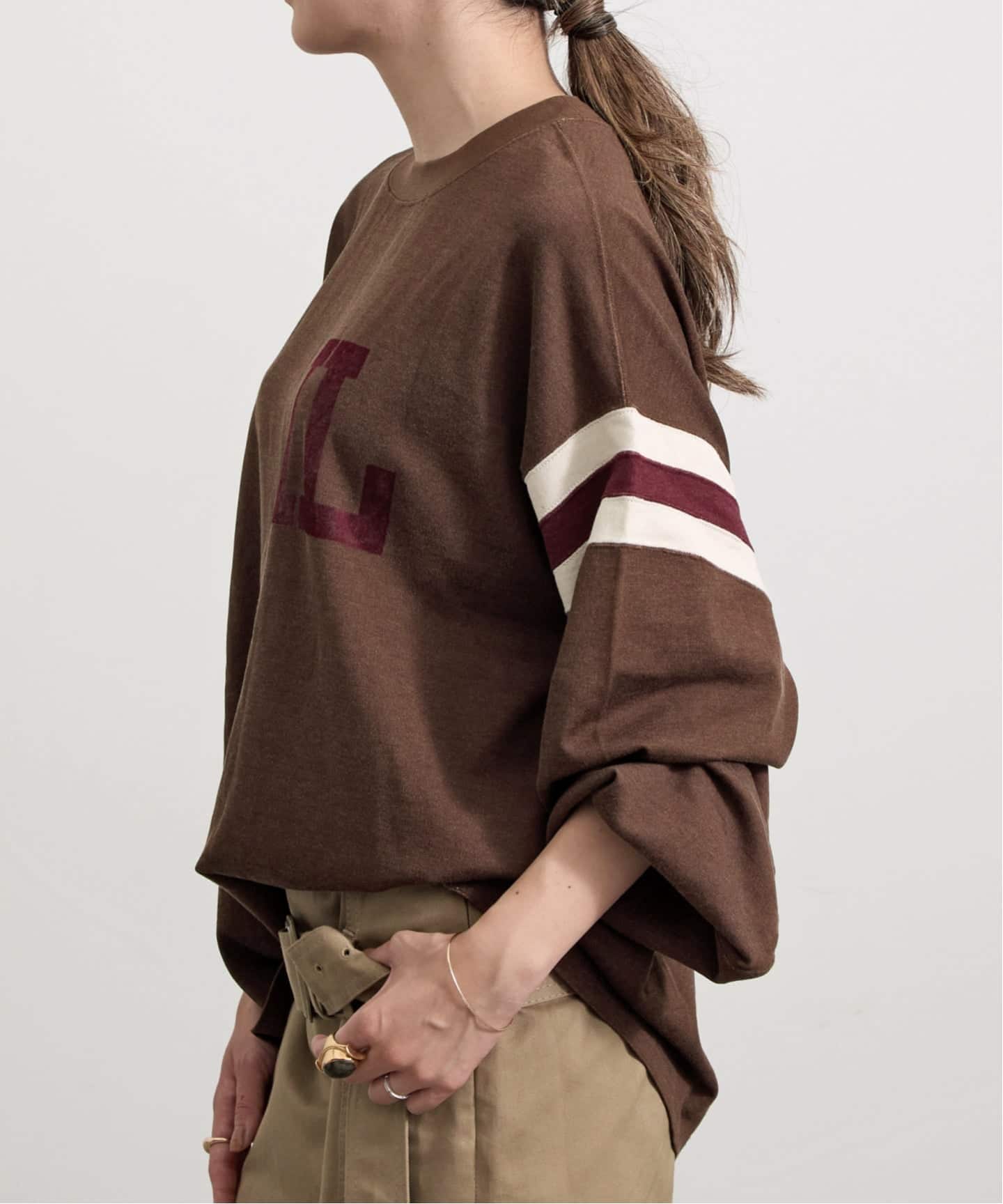 REMI RELIEF/レミ レリーフ】 FOOTBALL LONG SLEEVE T-SHIRTS（T