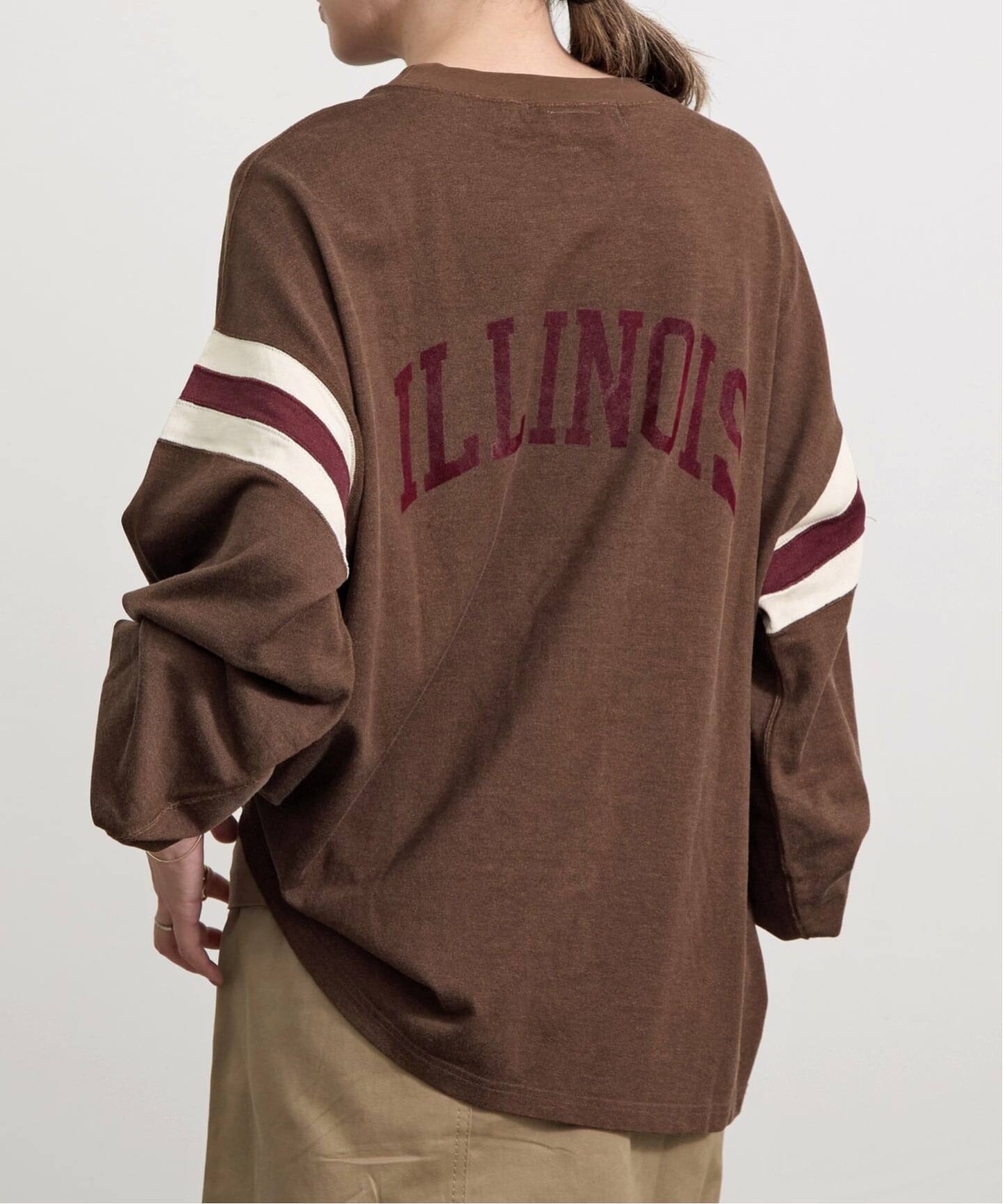 REMI RELIEF/レミ レリーフ】 FOOTBALL LONG SLEEVE T-SHIRTS（Tシャツ 