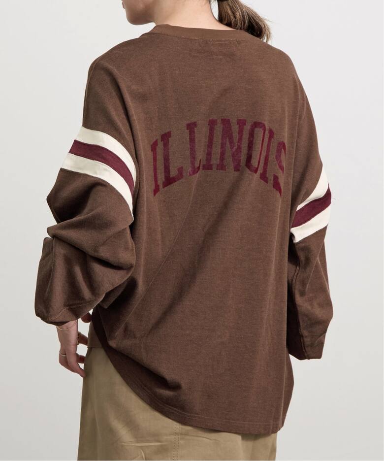 REMI RELIEF/レミ レリーフ】 FOOTBALL LONG SLEEVE T-SHIRTS（Tシャツ  