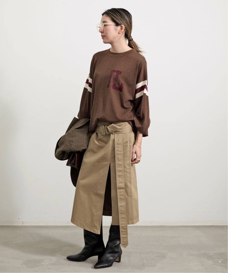 REMI RELIEF/レミ レリーフ】 FOOTBALL LONG SLEEVE T-SHIRTS（Tシャツ 