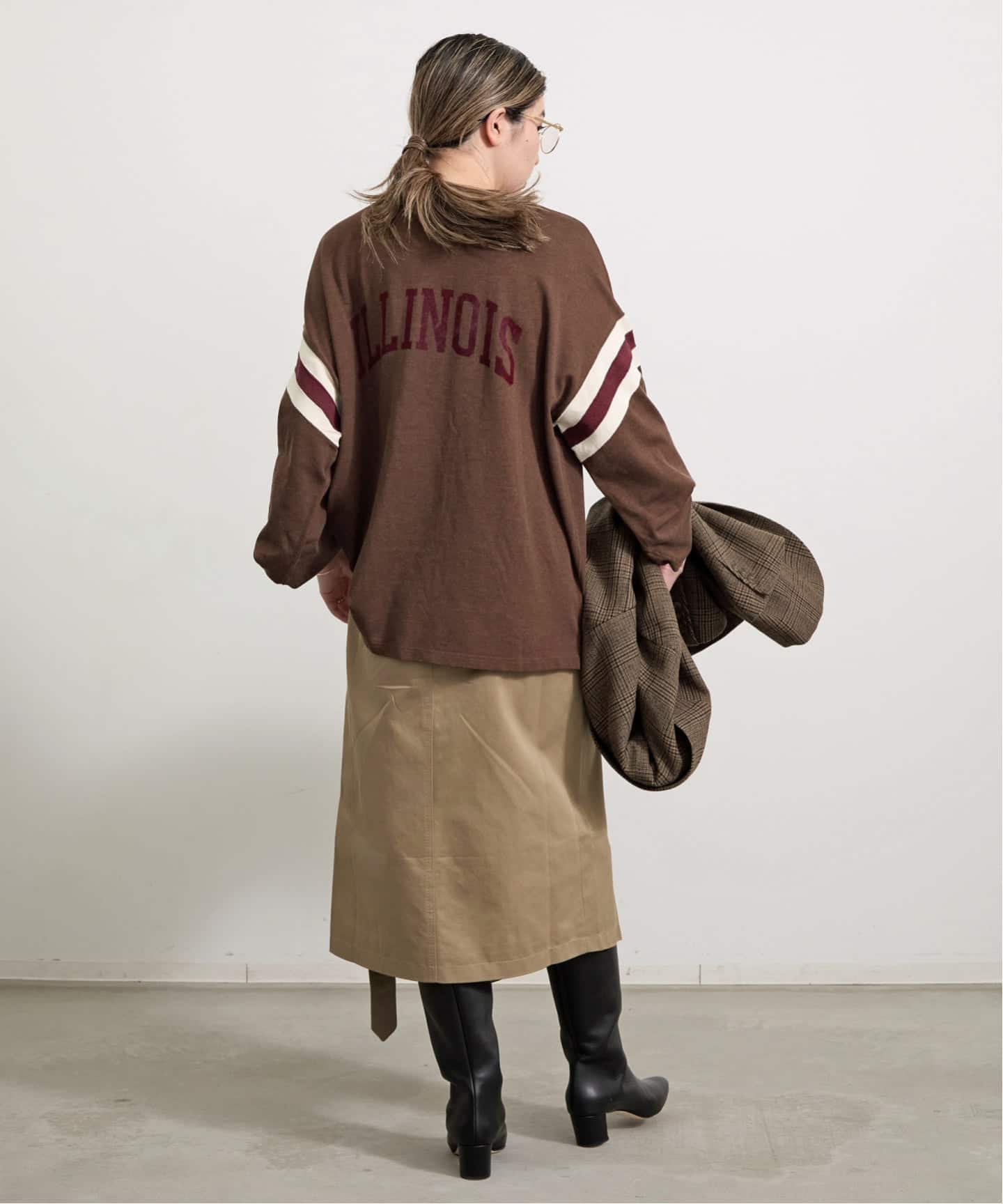 予約》【REMI RELIEF/レミ レリーフ】 FOOTBALL LONG SLEEVE T