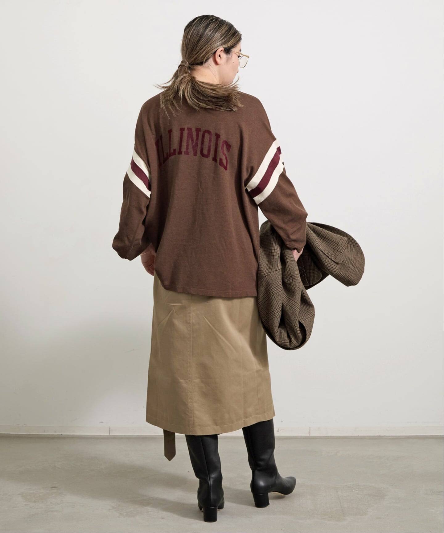 REMI RELIEF/レミ レリーフ】 FOOTBALL LONG SLEEVE T-SHIRTS（Tシャツ 