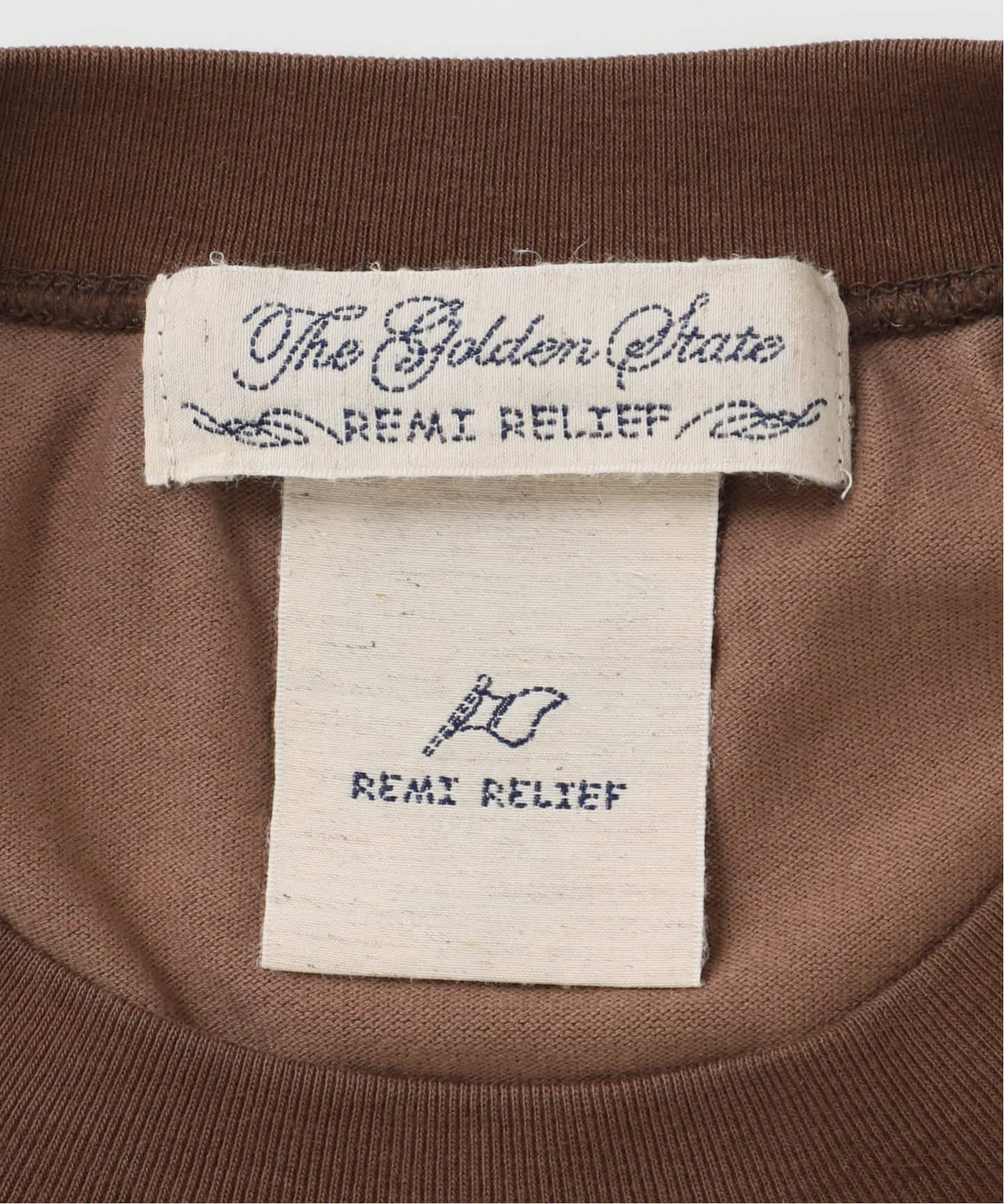 L'Appartement REMI RELIEFテンジクフットボールSHIRT L'Appartement【REMI RELIEF/レミレリーフ】 テンジク