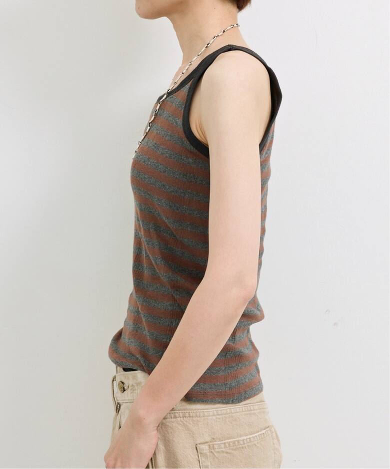 GOOD GRIEF!/グッド グリーフ】 BORDER TANK TOP（タンクトップ）｜L  