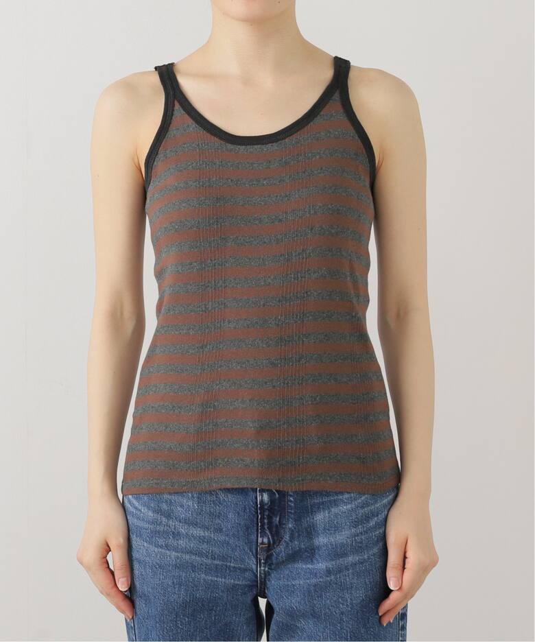 GOOD GRIEF!/グッド グリーフ】 BORDER TANK TOP（タンクトップ）｜L  