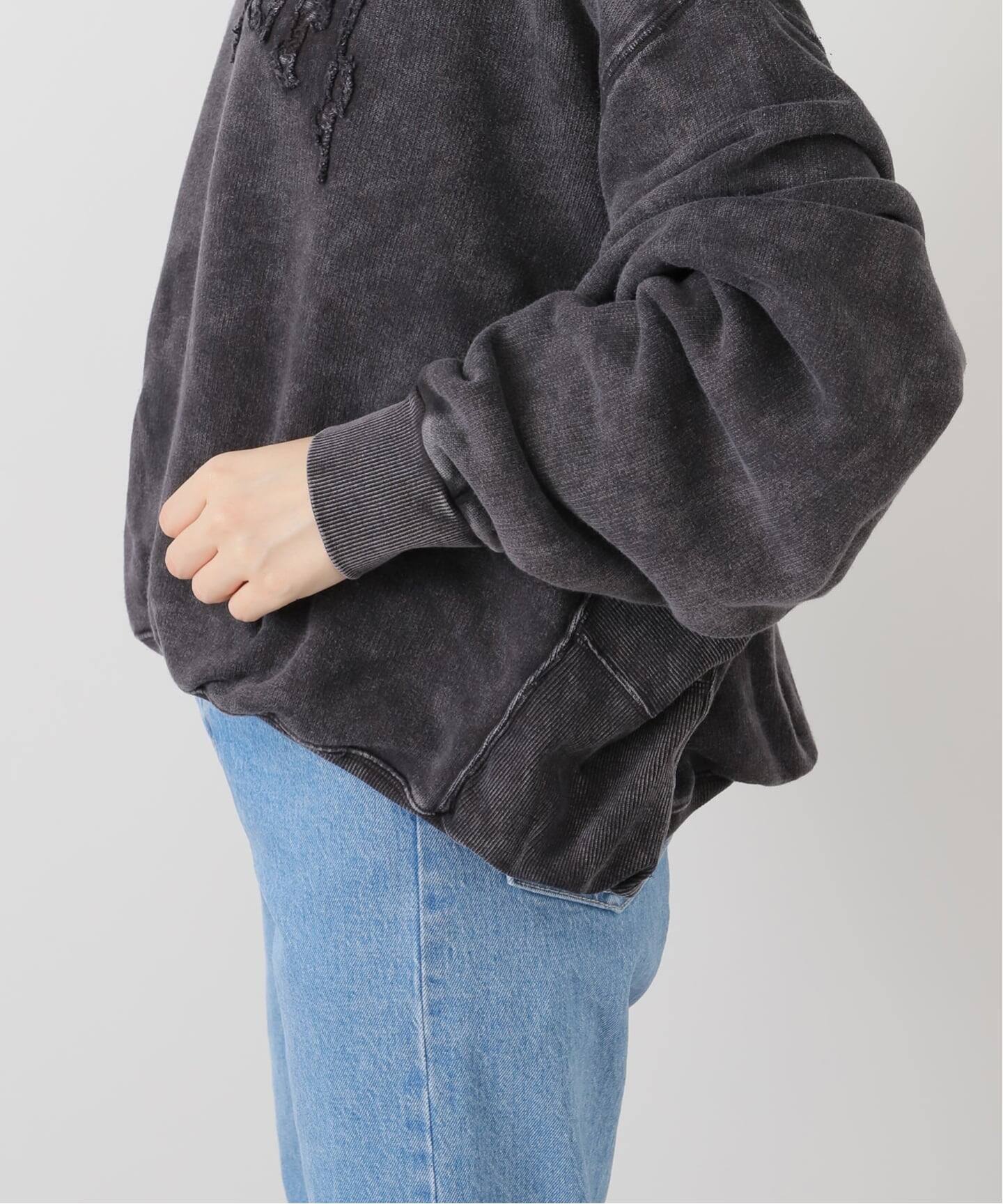 R13/アールサーティーン】 NY BALLOON CREWNECK SWEAT