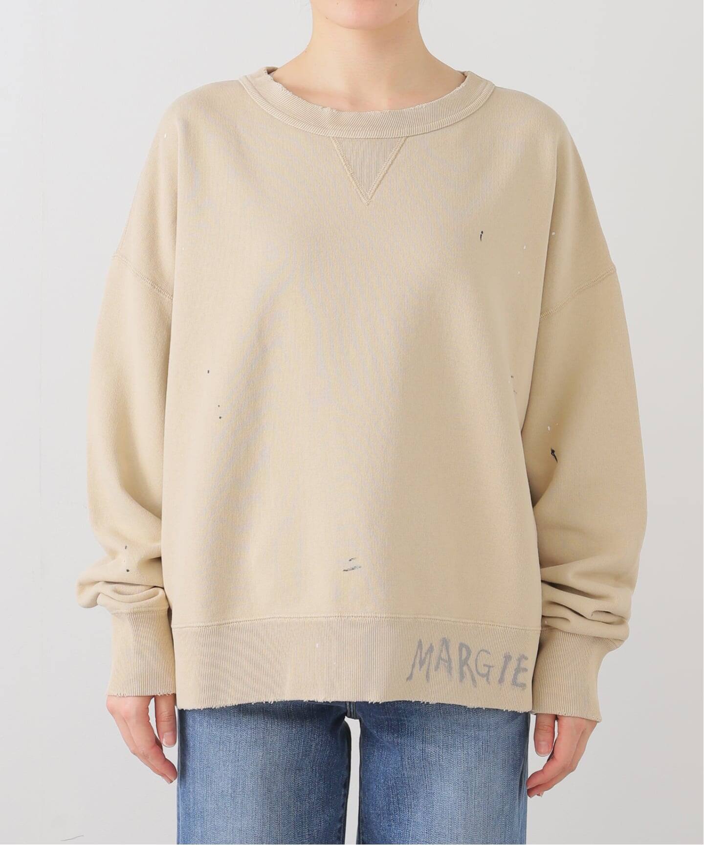 MAISON MARGIELA/メゾン マルジェラ】 DAMEGE SWEAT（スウェット）｜L