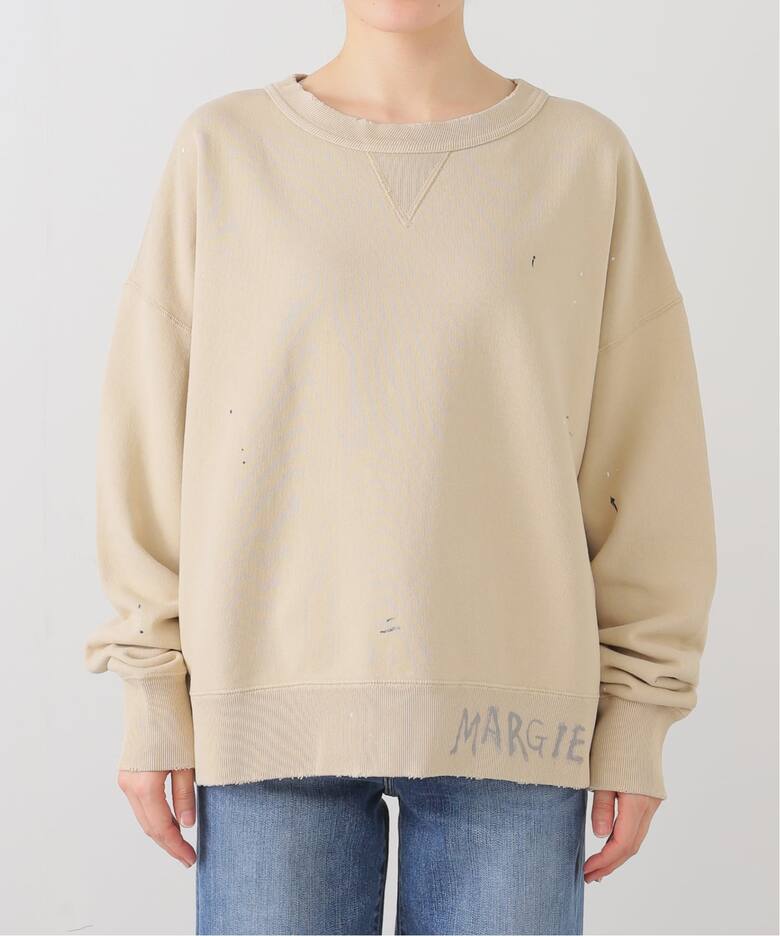 MAISON MARGIELA/メゾン マルジェラ】 DAMEGE SWEAT（スウェット）｜L 