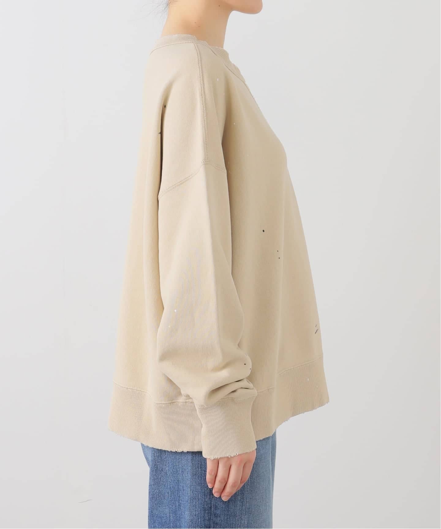 MAISON MARGIELA/メゾン マルジェラ】 DAMEGE SWEAT（スウェット）｜L