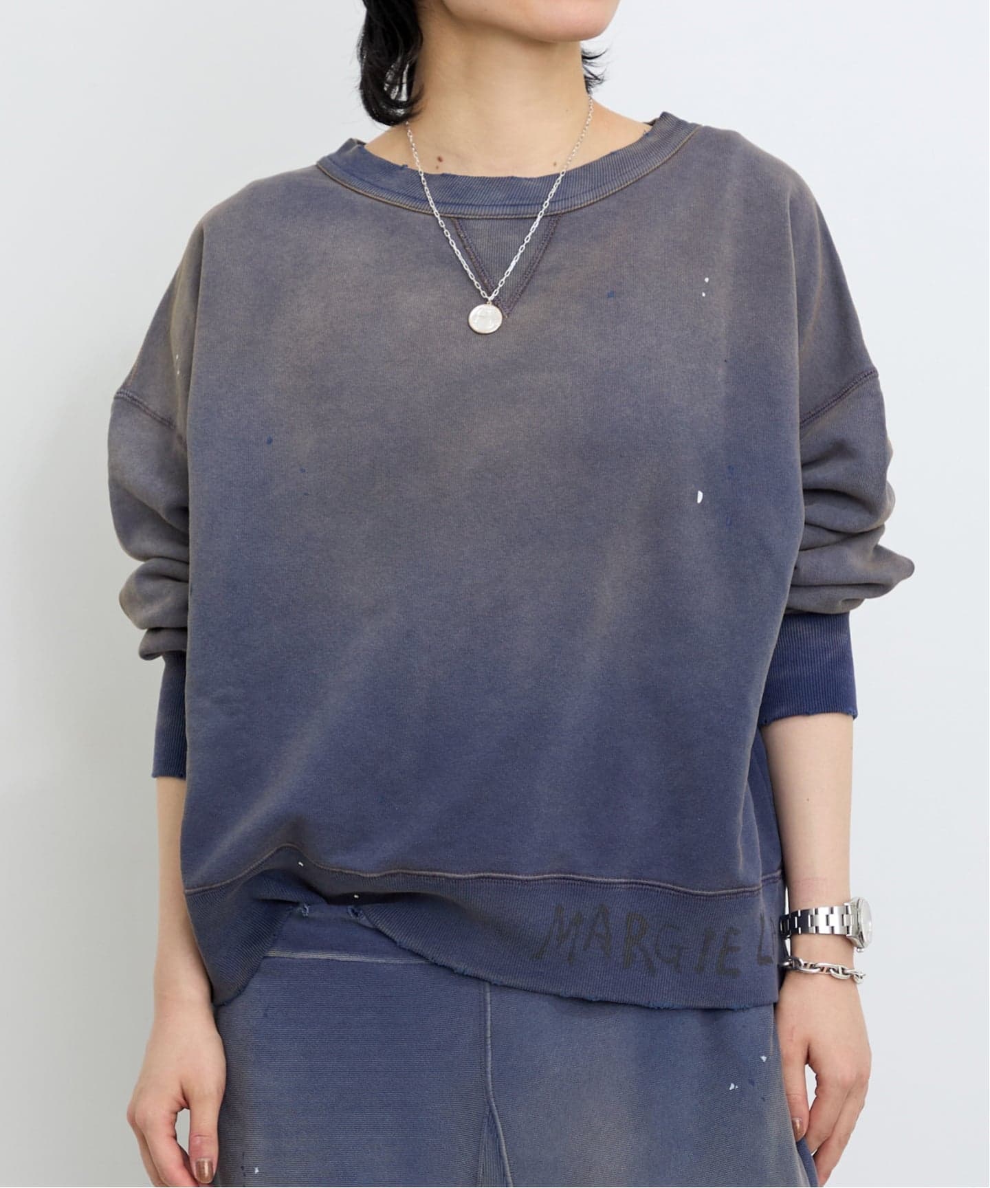 MAISON MARGIELA/メゾン マルジェラ】 DAMEGE SWEAT（スウェット