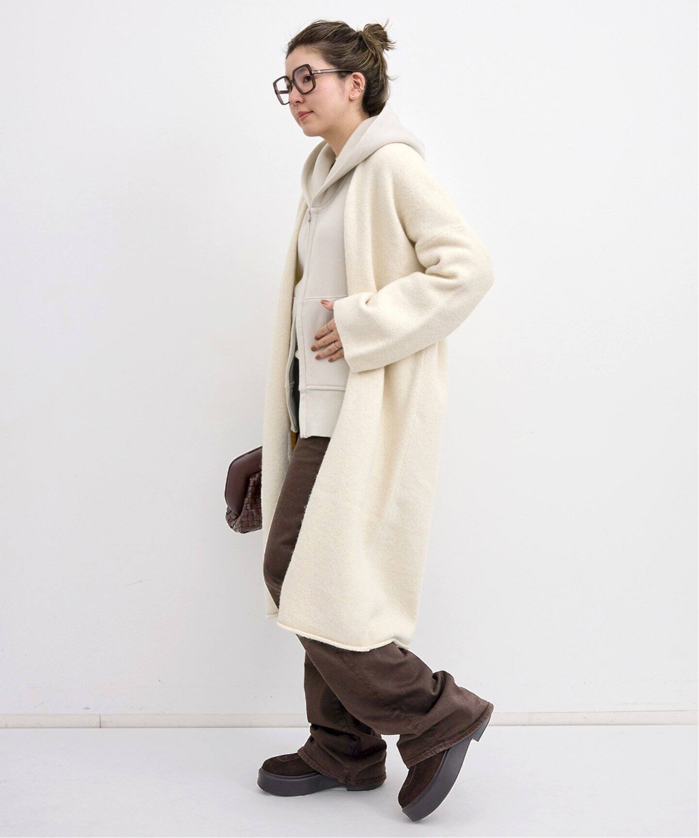 AMERICANA/アメリカーナ】 WIDE FULLZIP HOODIE（パーカー）｜L 
