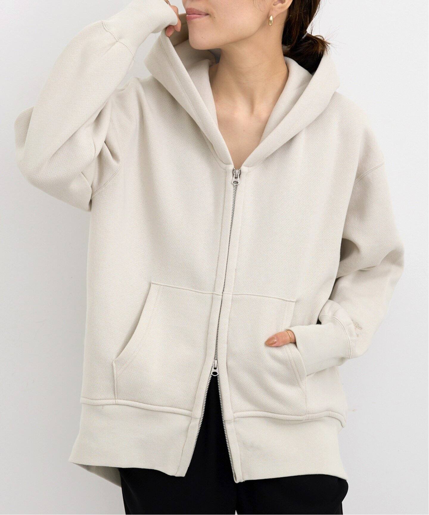 AMERICANA/アメリカーナ】 WIDE FULLZIP HOODIE（パーカー）｜L 