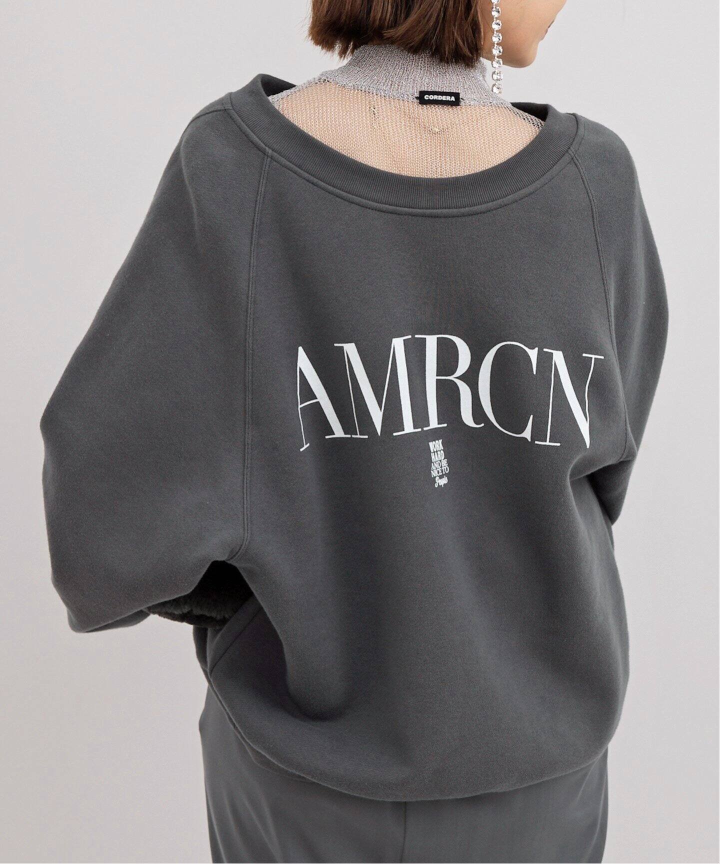 AMERICANA/アメリカーナ】 CREW NECK SWEAT（スウェット）｜L 