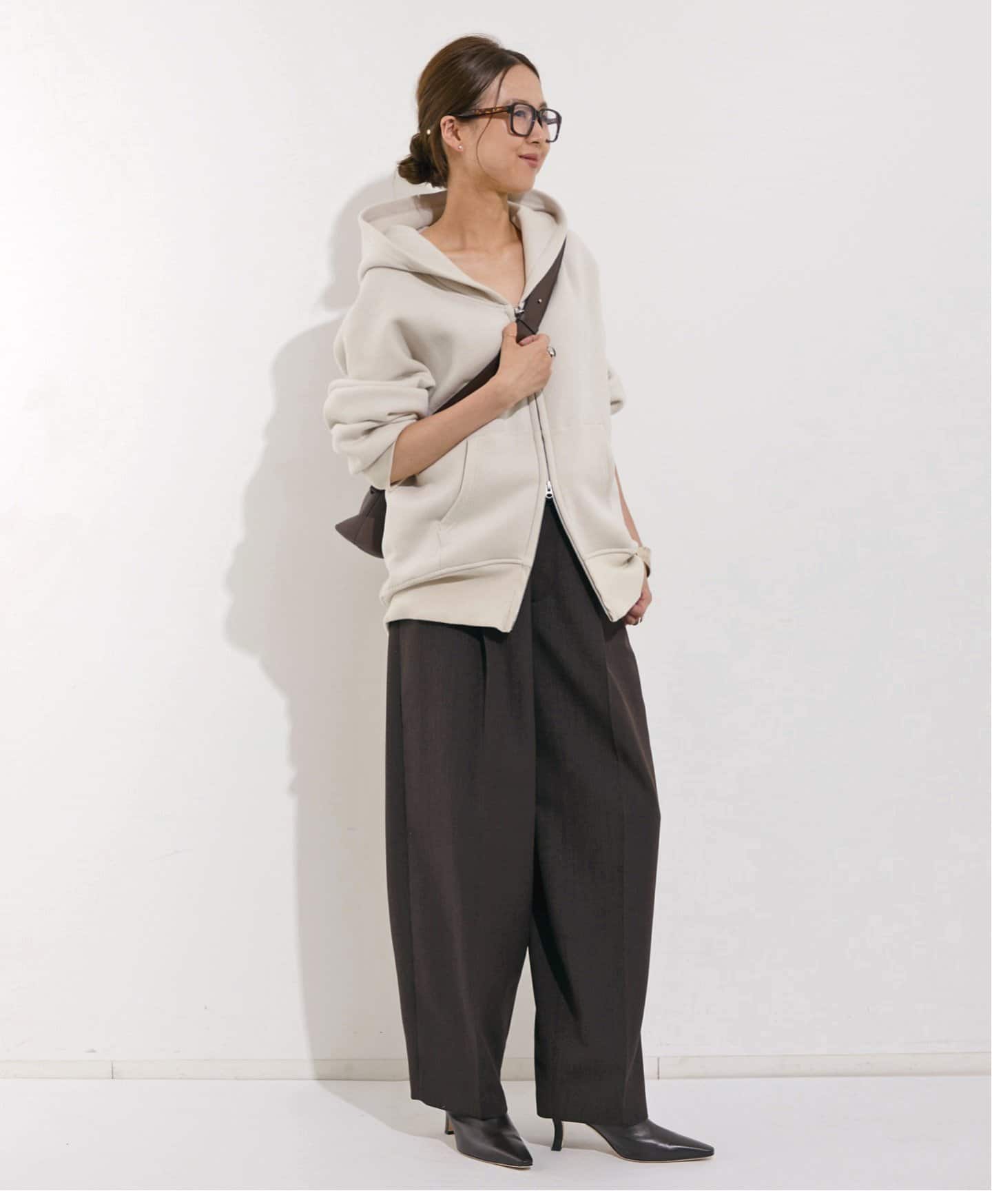 予約》【AMERICANA/アメリカーナ】 WIDE FULLZIP HOODIE