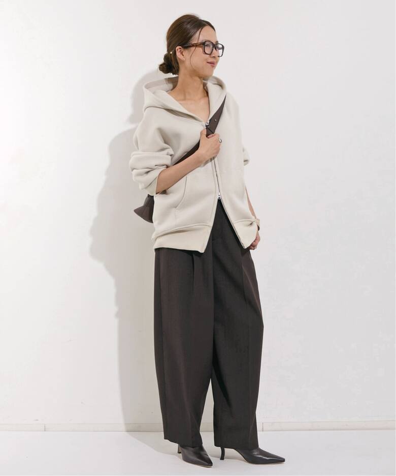 AMERICANA/アメリカーナ】 WIDE FULLZIP HOODIE（パーカー）｜L 