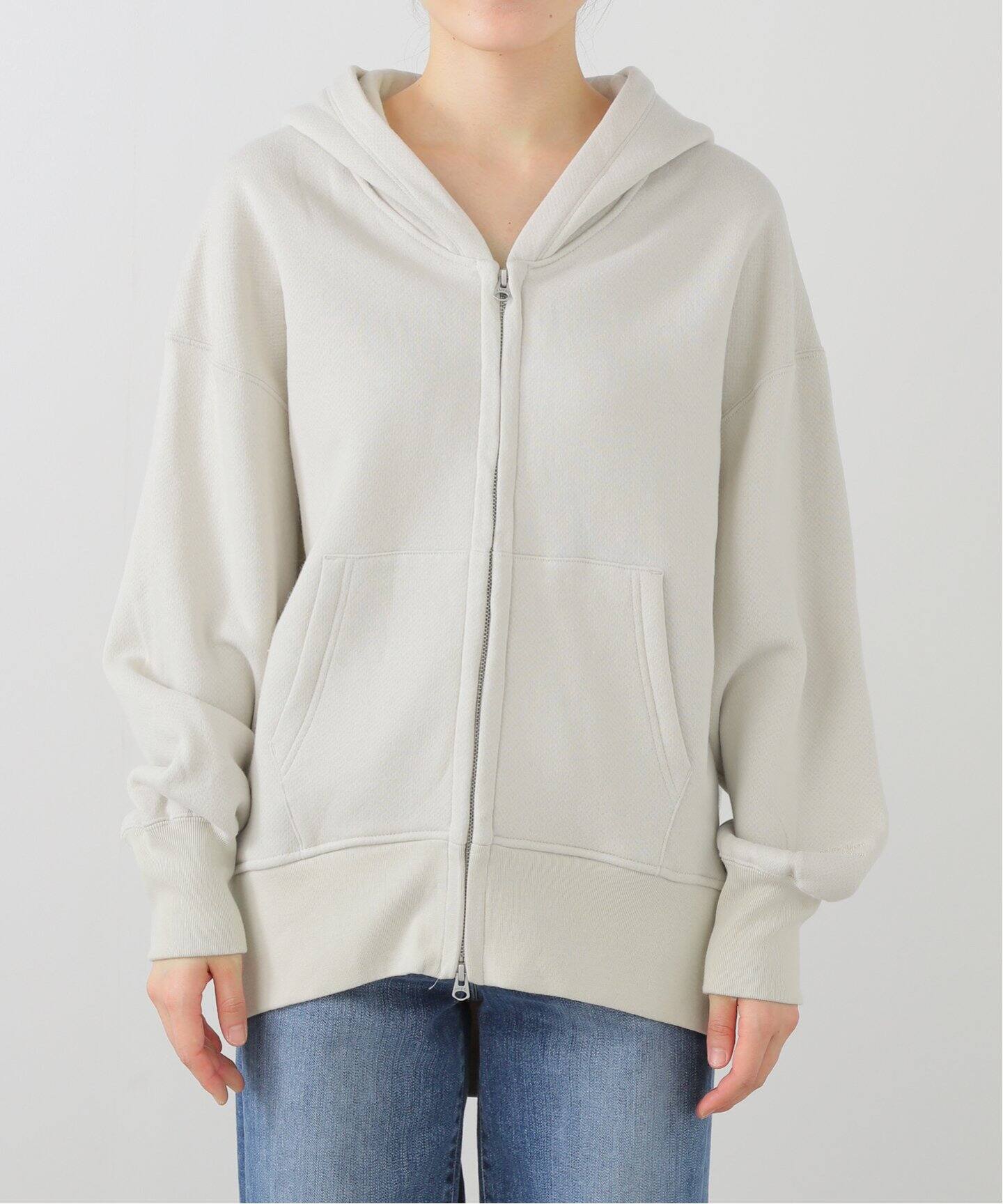 予約》【AMERICANA/アメリカーナ】 WIDE FULLZIP HOODIE
