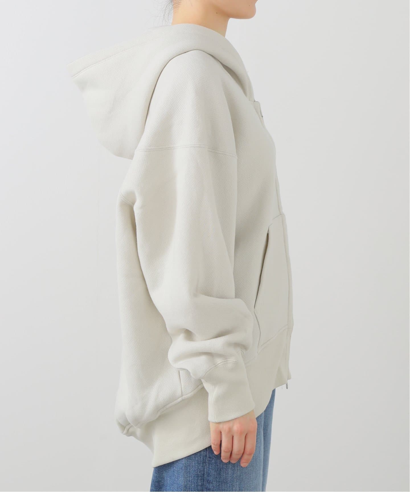予約》【AMERICANA/アメリカーナ】 WIDE FULLZIP HOODIE