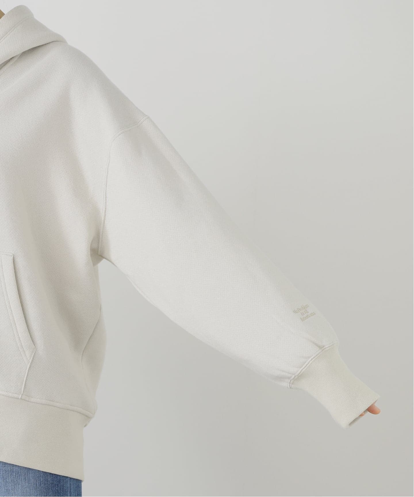 AMERICANA/アメリカーナ】 WIDE FULLZIP HOODIE（パーカー）｜L