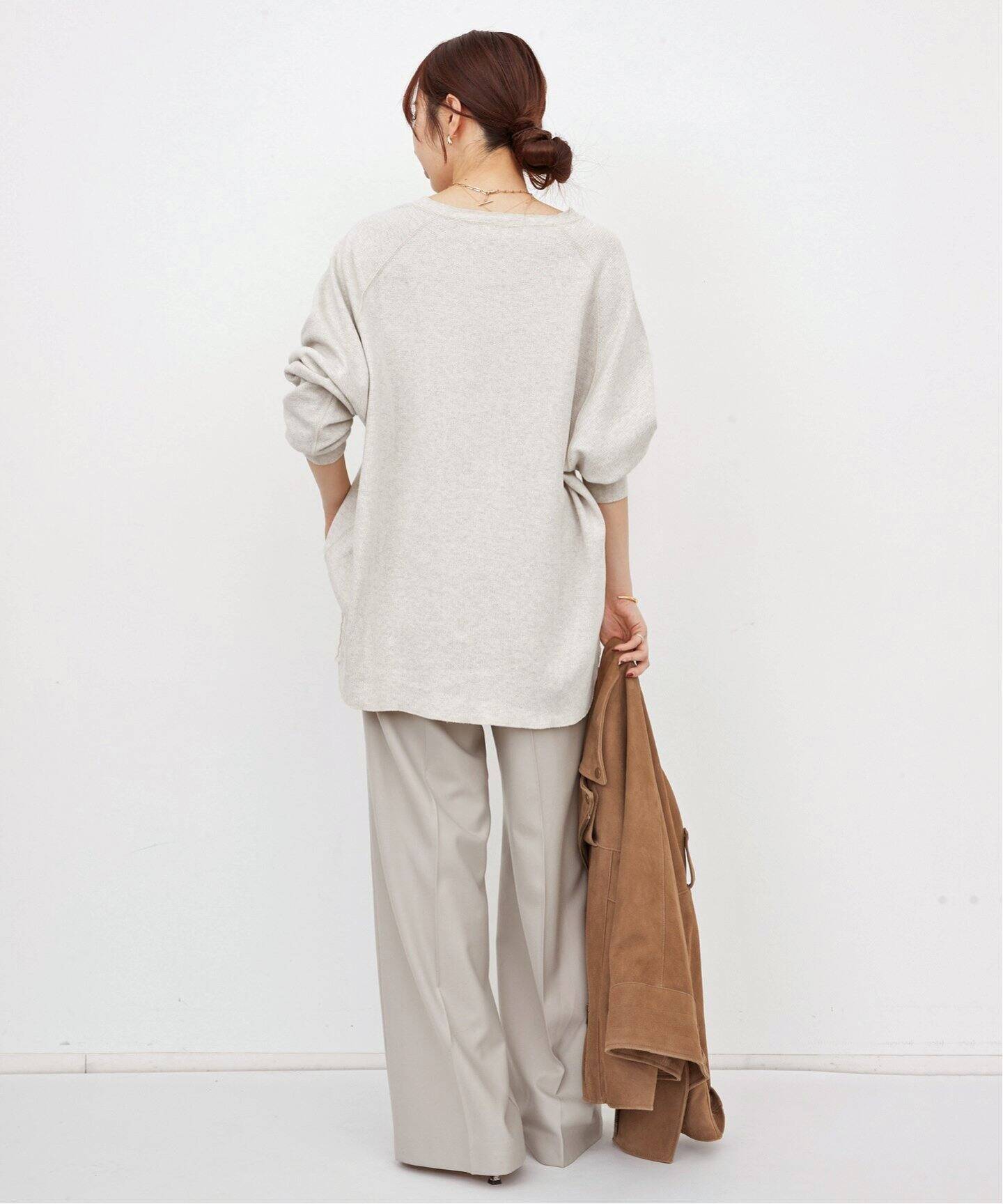 REMI RELIEF/レミ レリーフ】 HENLEY LONG SLEEVE T-SHIRT（Tシャツ 
