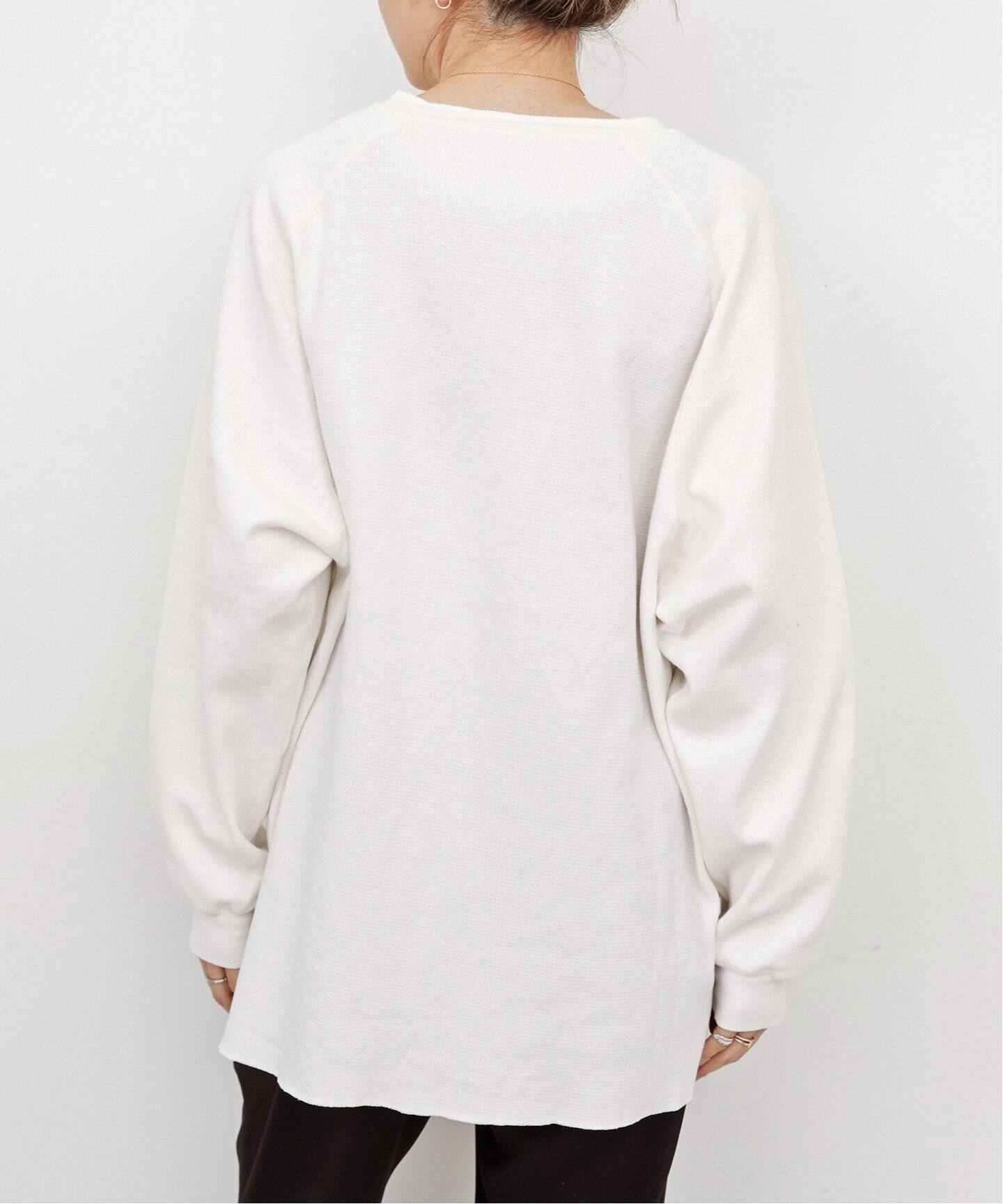 REMI RELIEF/レミ レリーフ】 HENLEY LONG SLEEVE T-SHIRT（Tシャツ 