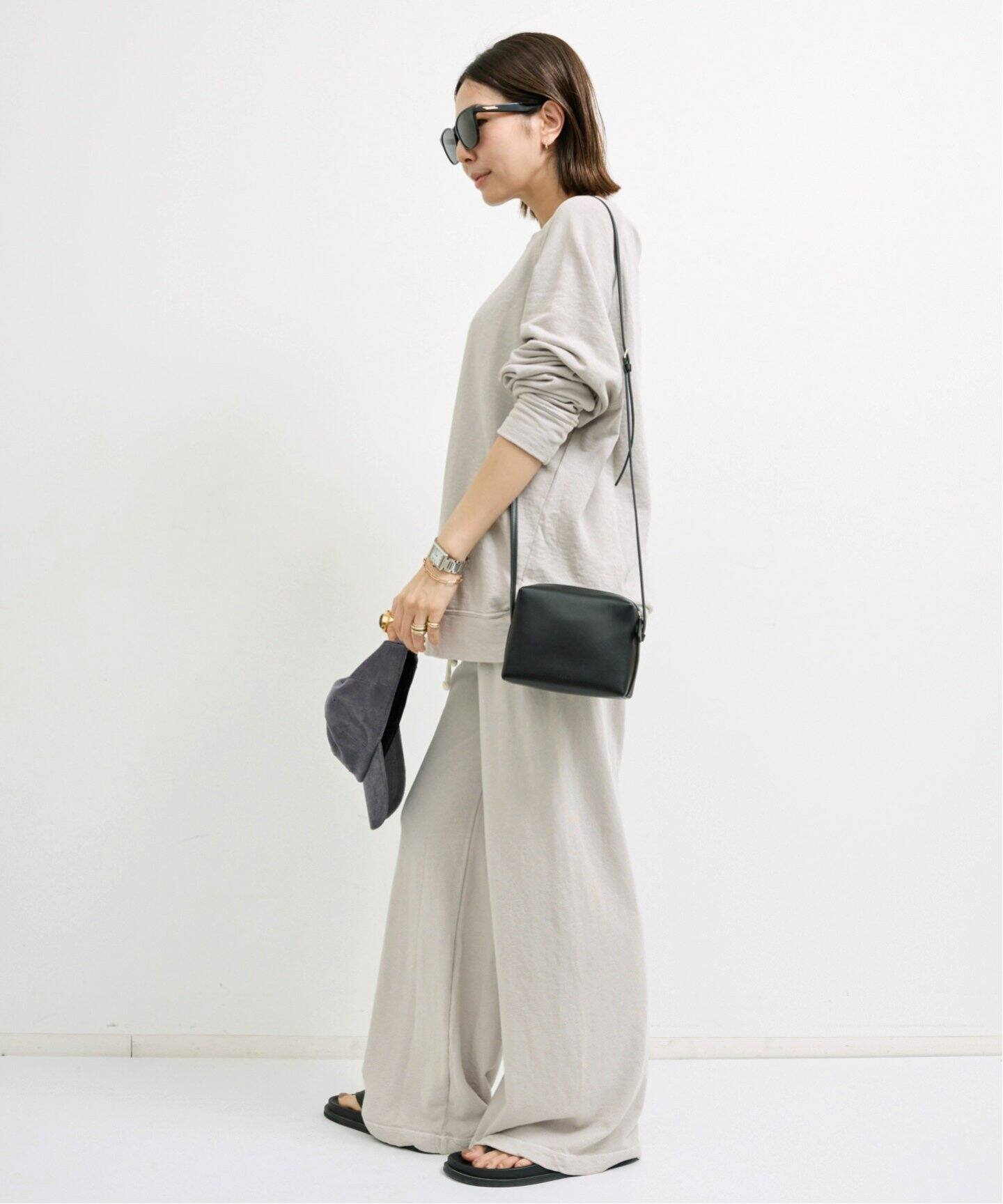 JAMES PERSE/ジェームス パース】 RAGLAN SWEATSHIRT（スウェット）｜L 