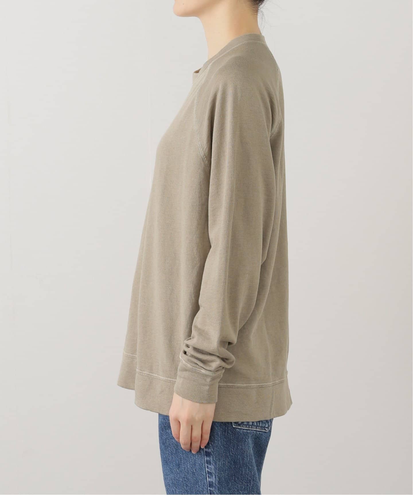 L'Appartement×JAMES PERSE スウェットプルオーバー JAMES PERSE/ジェームス パース】 RAGLAN SWEATSHIRT