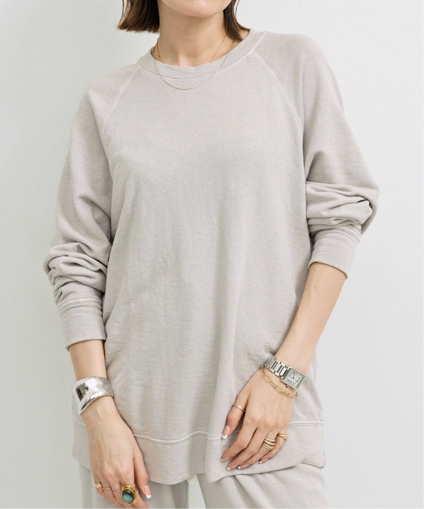 JAMES PERSE/ジェームス パース】 RAGLAN SWEATSHIRT（スウェット）｜L 